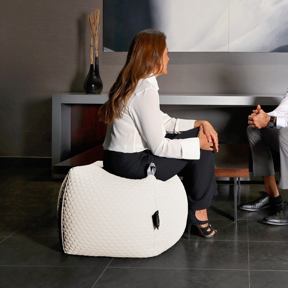 Pouf Quadrato Morgan Bianco (1)