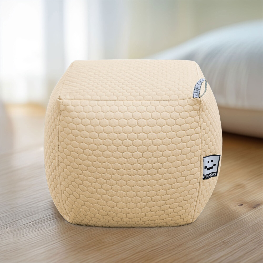 Pouf Quadrato Morgan Avorio (3)