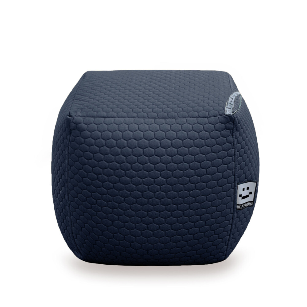 Pouf Quadrato Morgan Blu Intenso ()
