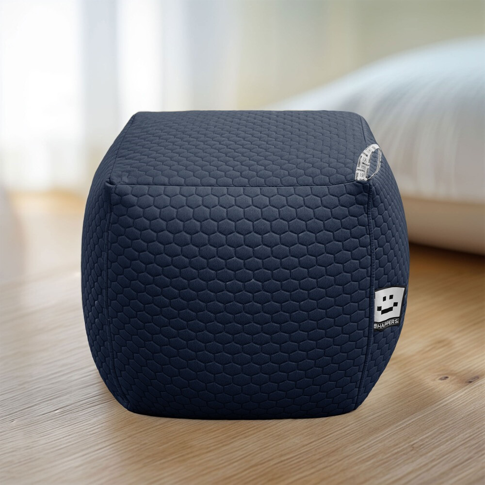 Pouf Quadrato Morgan Blu Intenso (2)