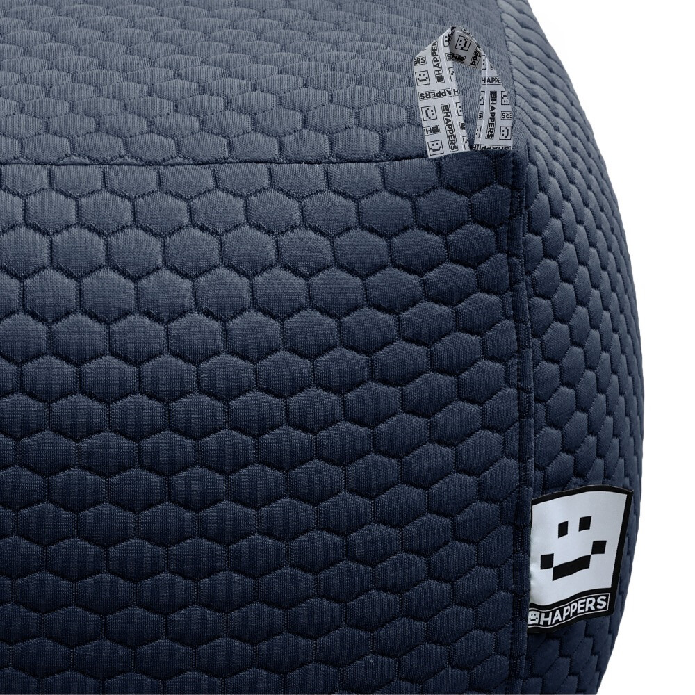 Pouf Quadrato Morgan Blu Intenso (3)