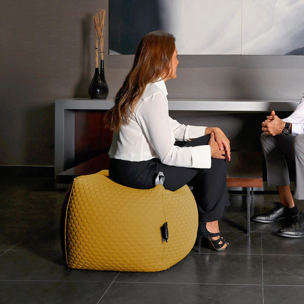 Pouf Quadrato Morgan Ocra (1)