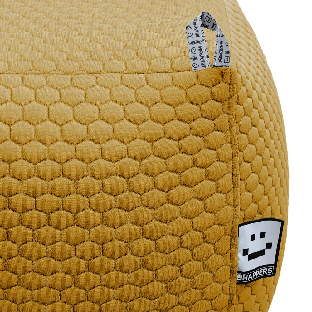 Pouf Quadrato Morgan Ocra (3)