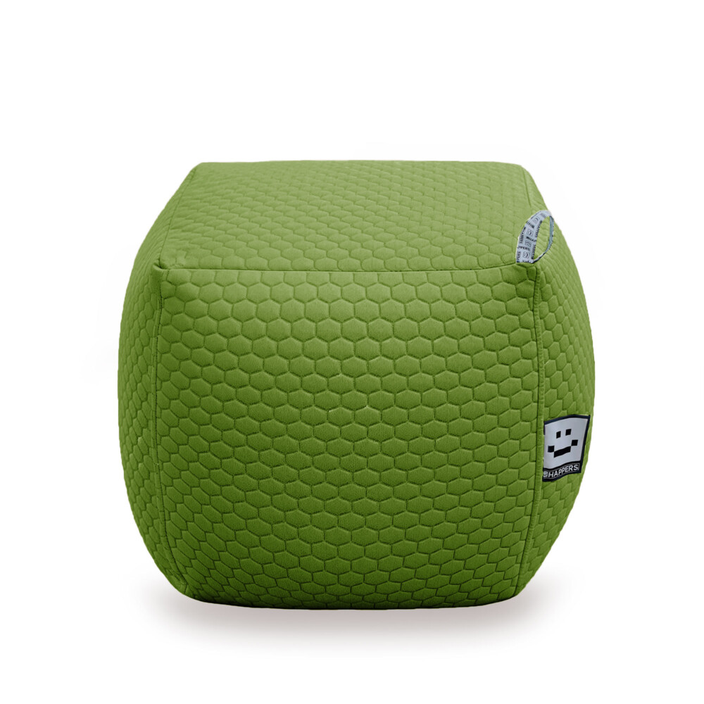 Pouf Quadrato Morgan Verde ()
