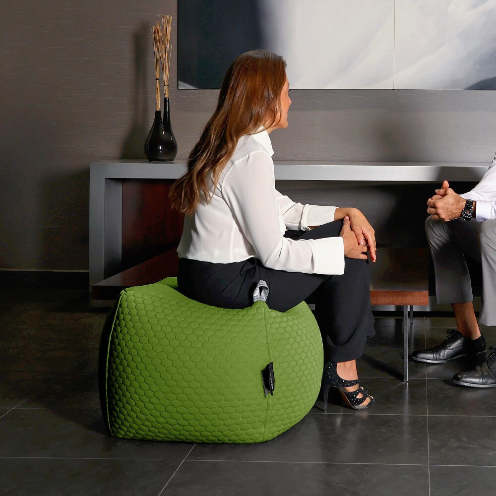 Pouf Quadrato Morgan Verde (1)