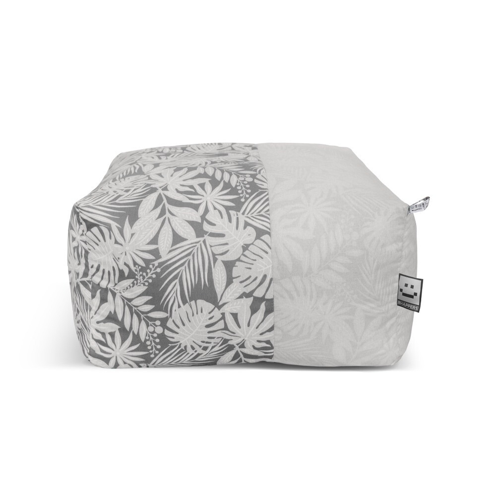 Puff Cuadrado XL Print Gris (1)