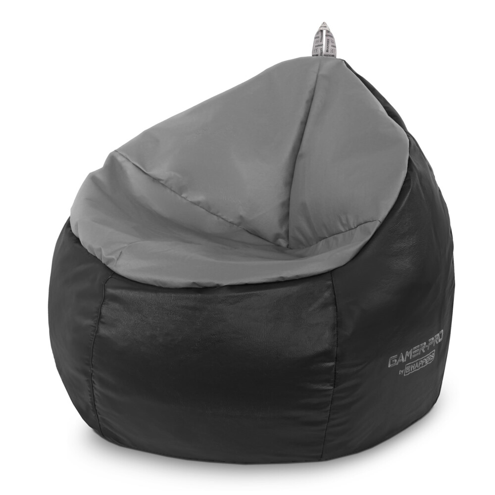 Pouf Gaming Junior in Similpelle da Interno Grigio ()