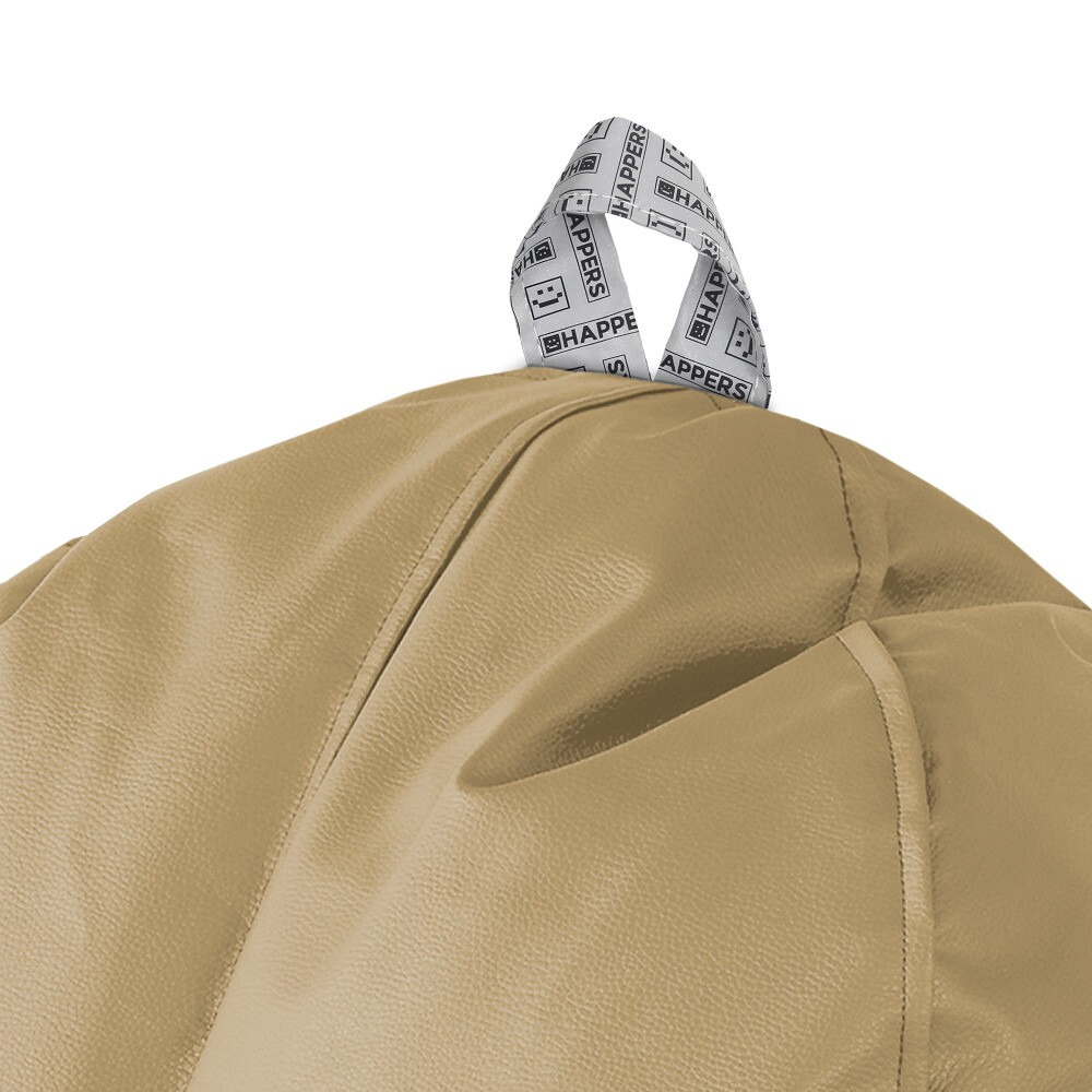 Puff Lounge Polipiel Beige (5)
