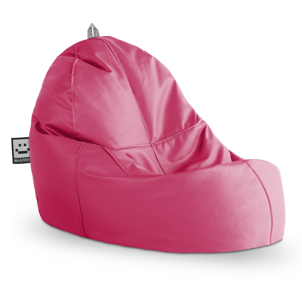 Puff Lounge Polipiel Fucsia ()