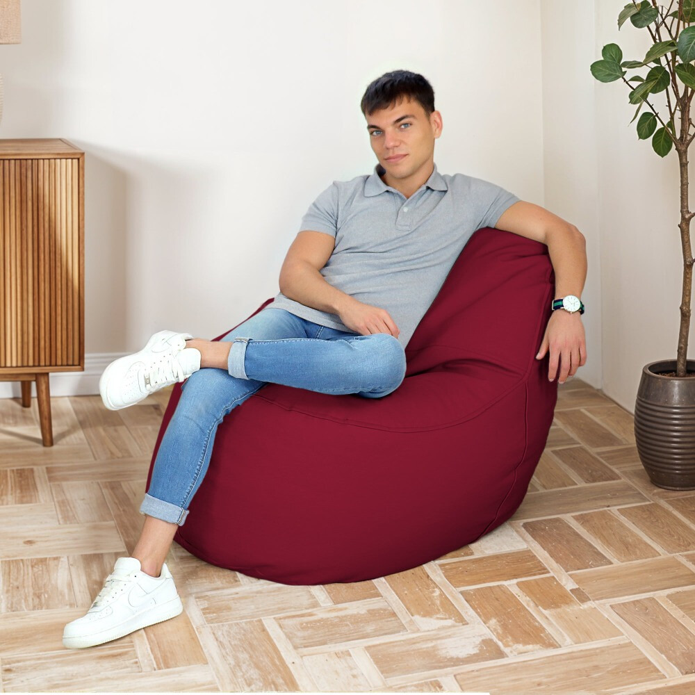 Puff Lounge Polipiel Granate (3)