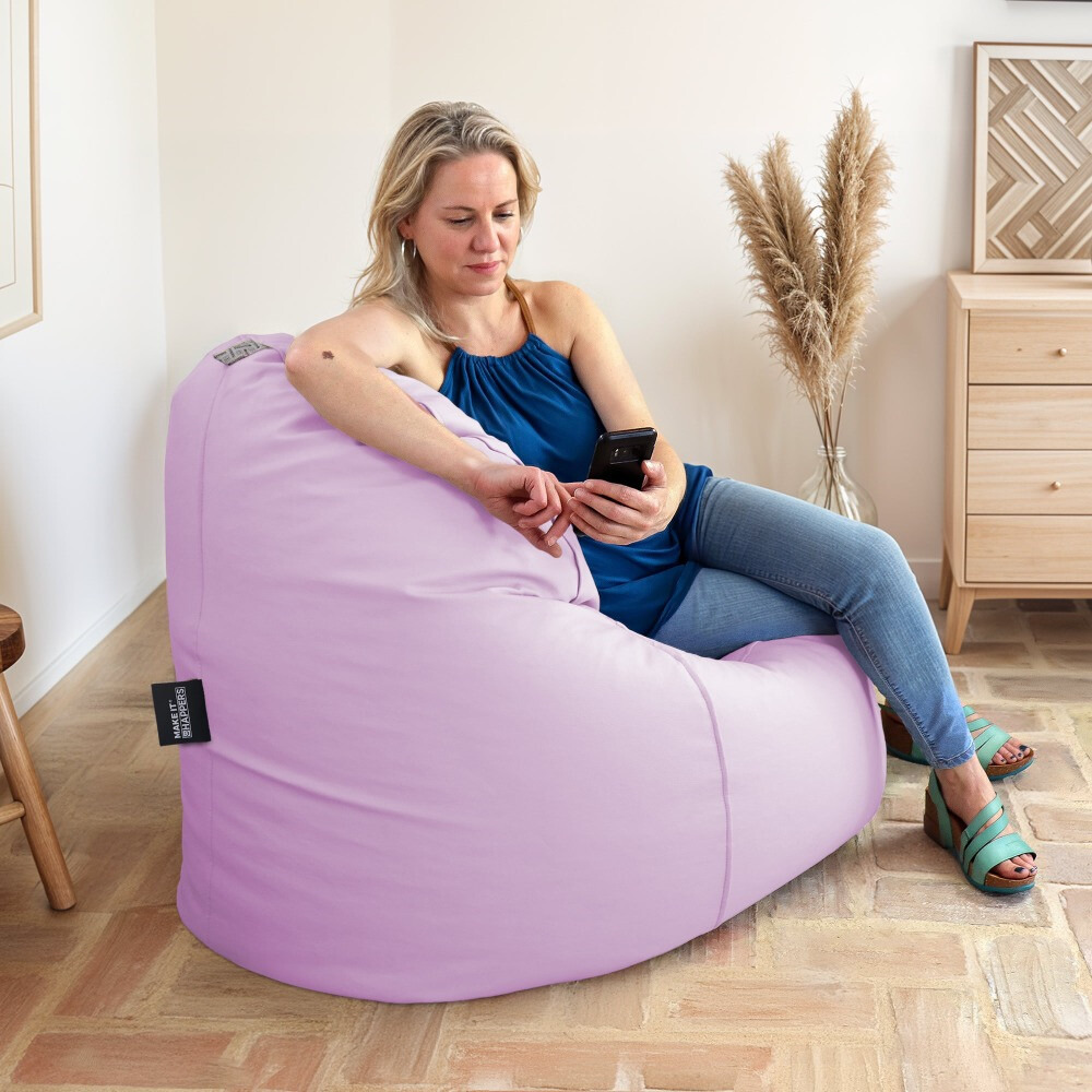 Puff Lounge Polipiel Lavanda (1)
