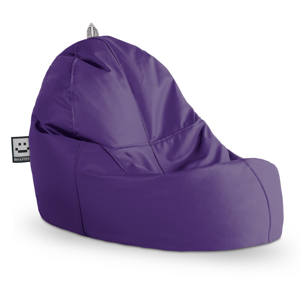 Puff Lounge Polipiel Lila ()