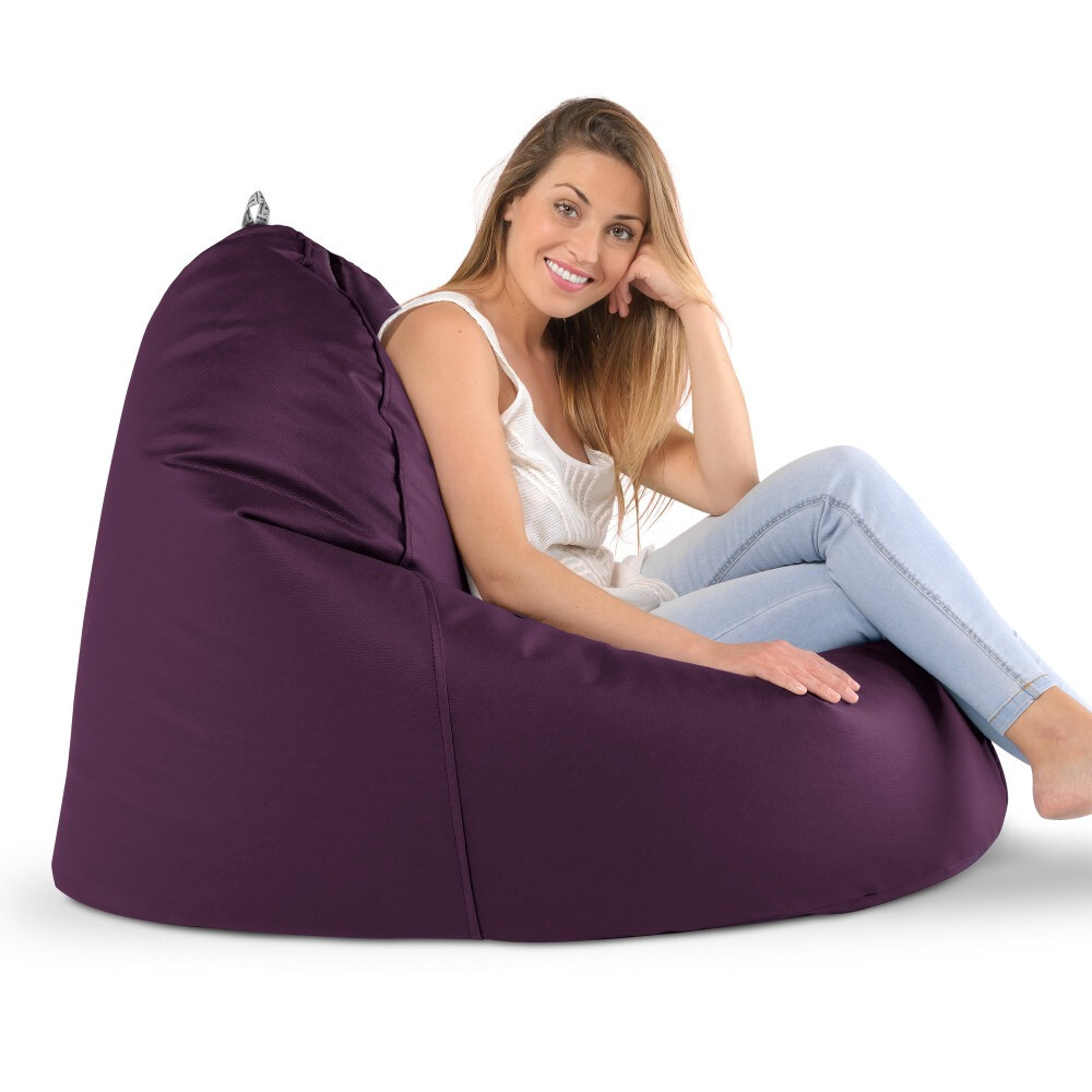 Puff Lounge Polipiel Lila (7)