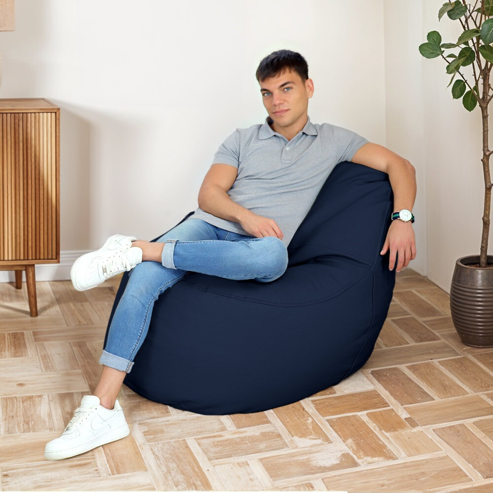 Puff Lounge Polipiel Marino (3)