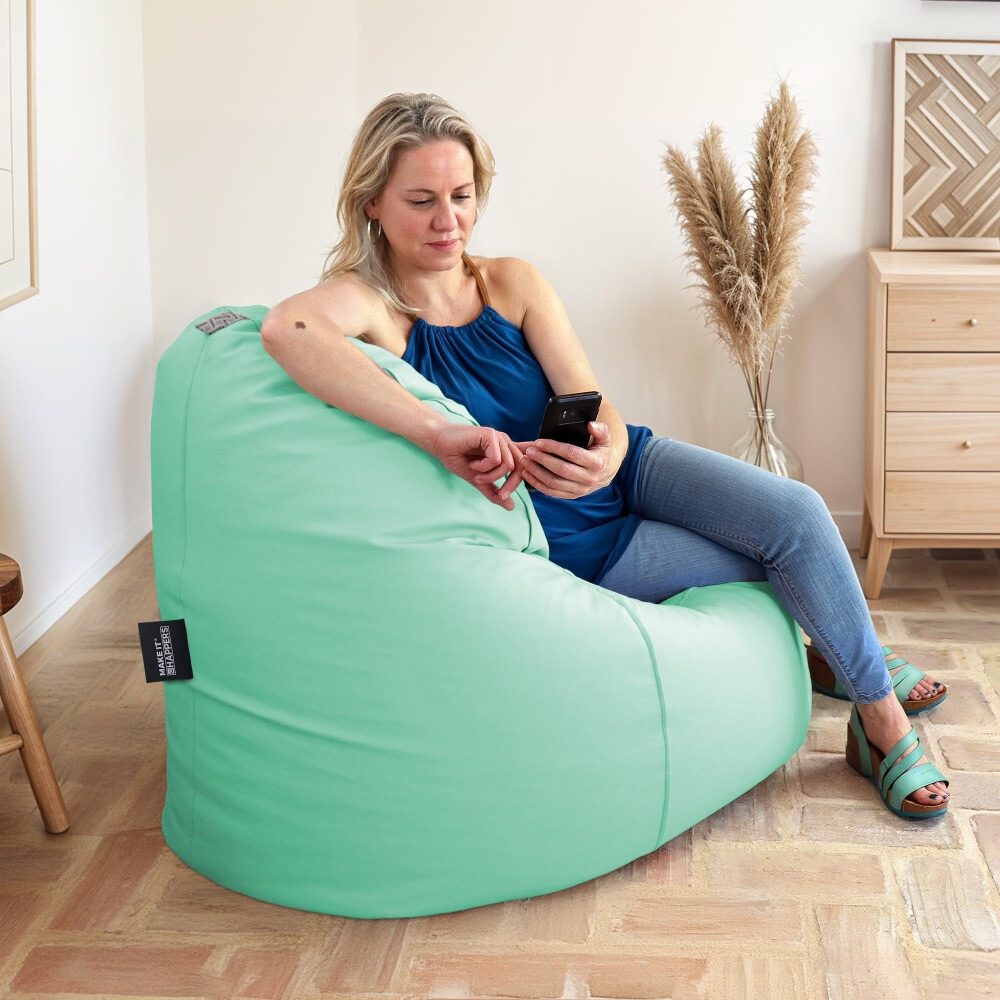Puff Lounge Polipiel Menta (1)