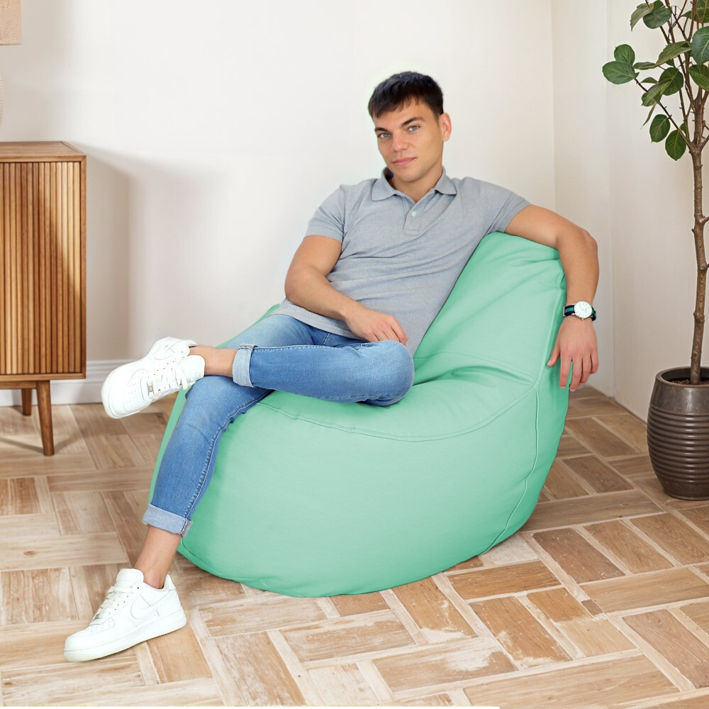 Puff Lounge Polipiel Menta (3)
