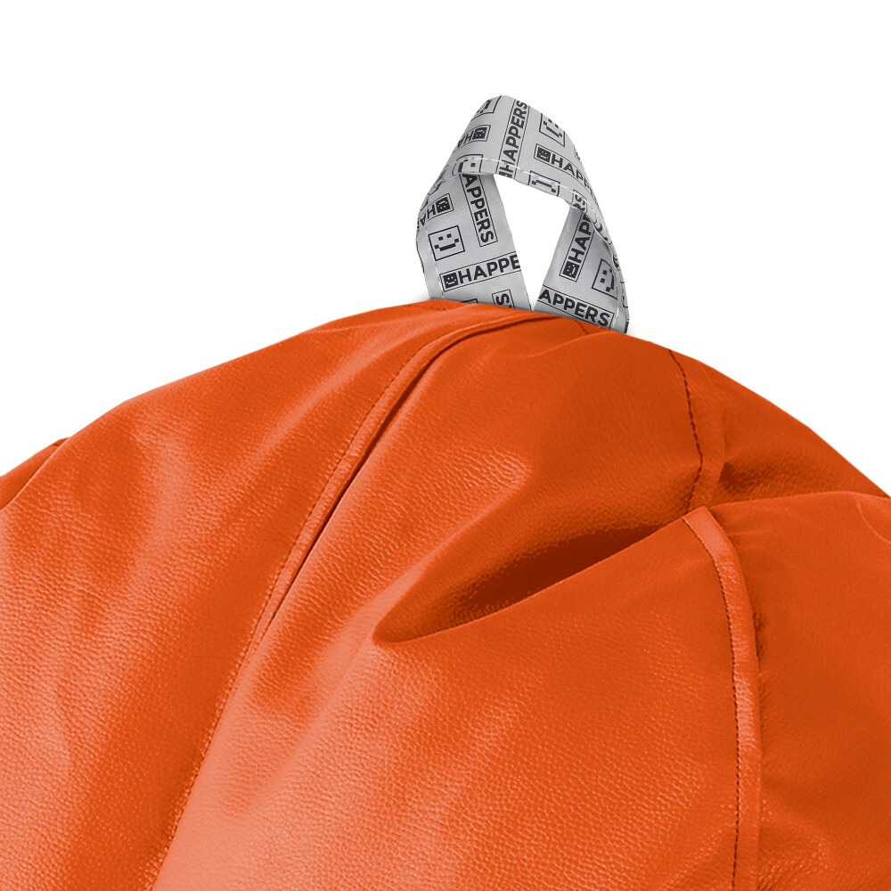 Puff Lounge Polipiel Naranja (5)