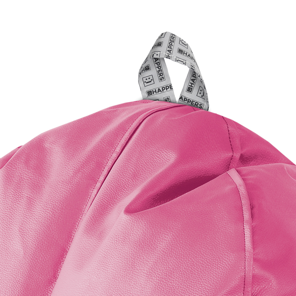 Puff Lounge Polipiel para Exterior o Interior Rosa (8)