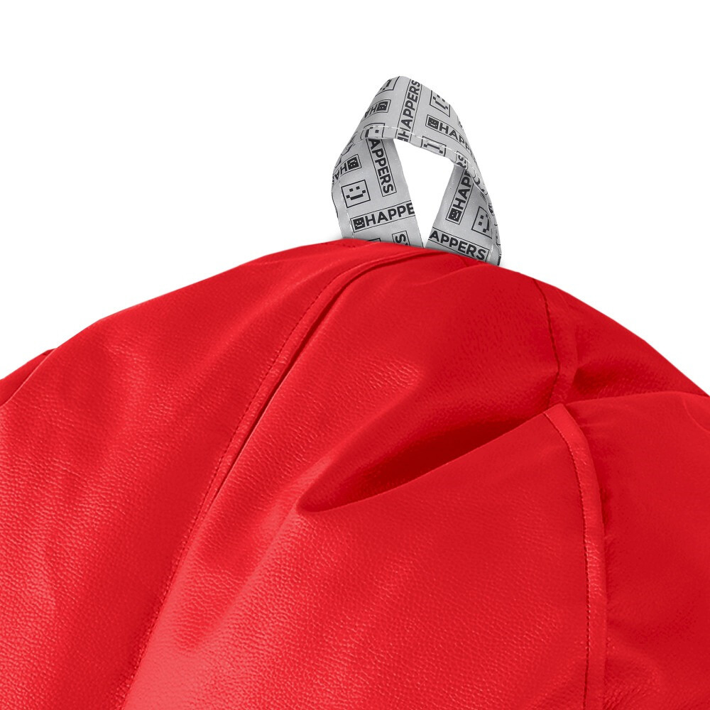 Puff Lounge Polipiel Rojo (5)