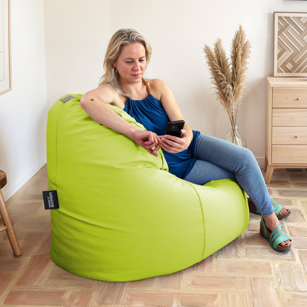 Puff Lounge Polipiel Verde (1)