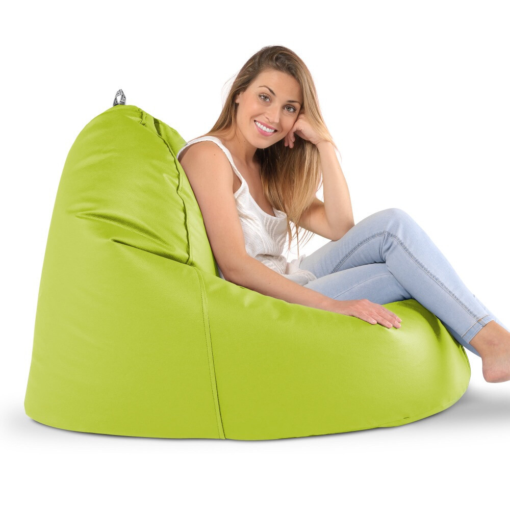 Puff Lounge Polipiel Verde (7)