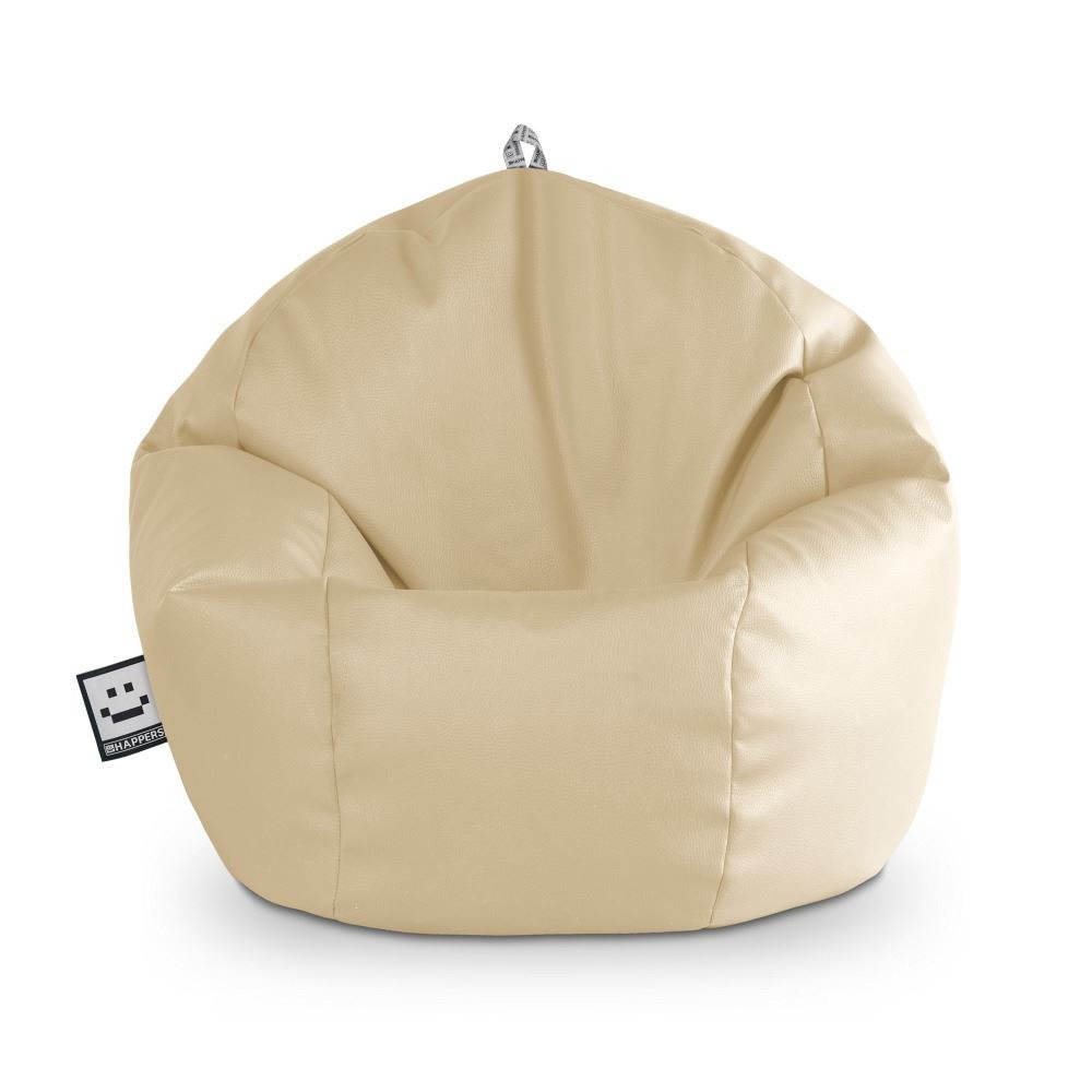 Pouf per Bambini in Similpelle Ecrù ()