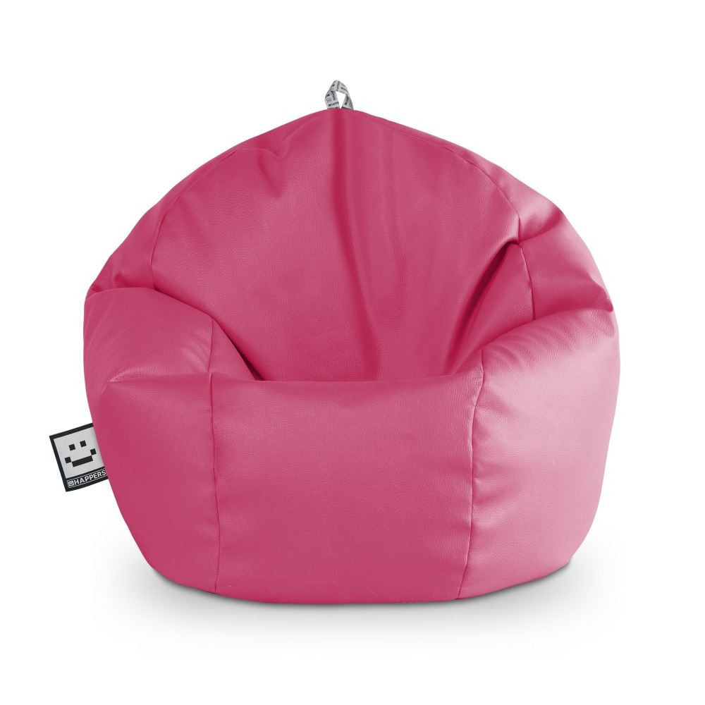 Pouf per Bambini in Similpelle Fucsia ()
