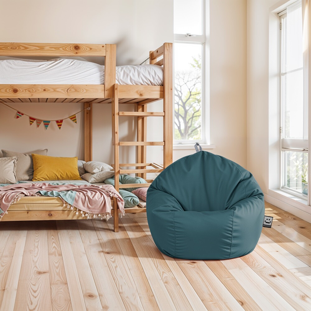 Pouf per Bambini in Similpelle Ghiacciaio (4)