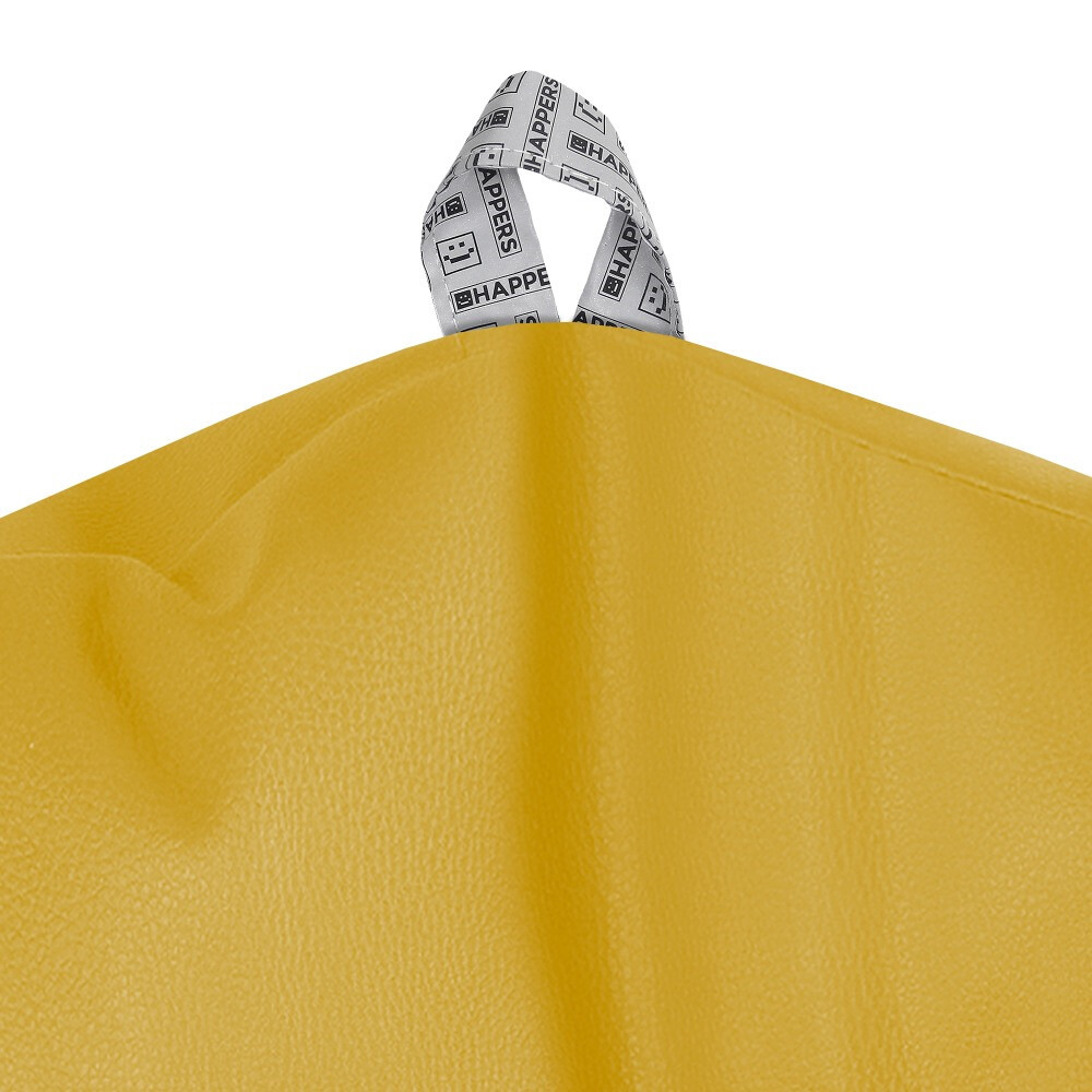 Pouf per Bambini in Similpelle Senape (5)