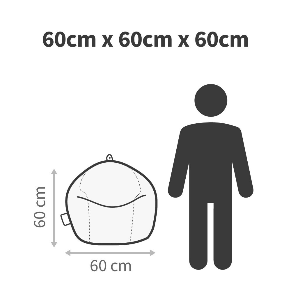 Pouf per Bambini in Similpelle Senape (3)