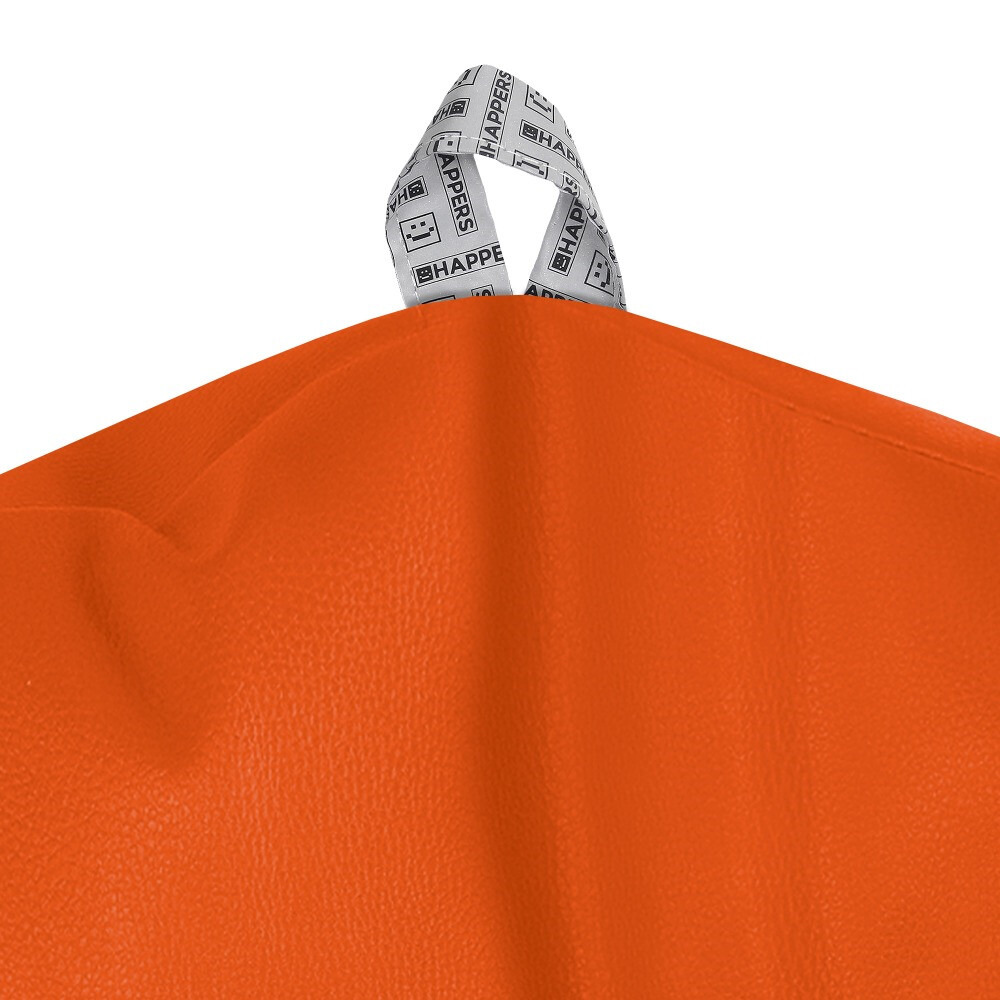 Pouf per Bambini in Similpelle Arancione (5)