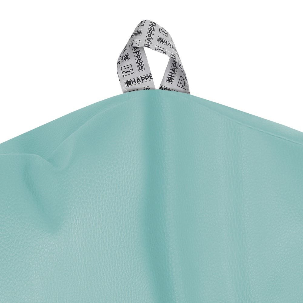 Puff Pelota Polipiel para Exterior o Interior Azul Cielo (3)