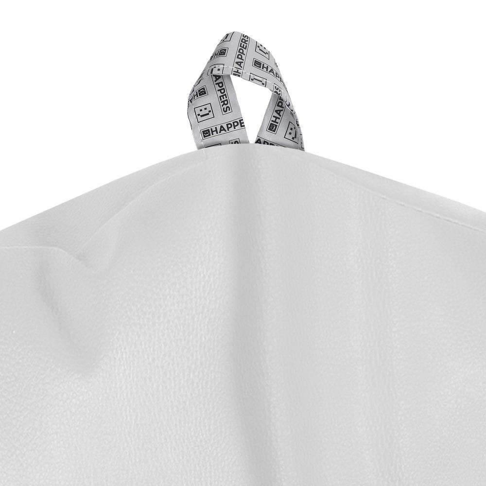 Puff Pelota Polipiel para Exterior o Interior Blanco (3)