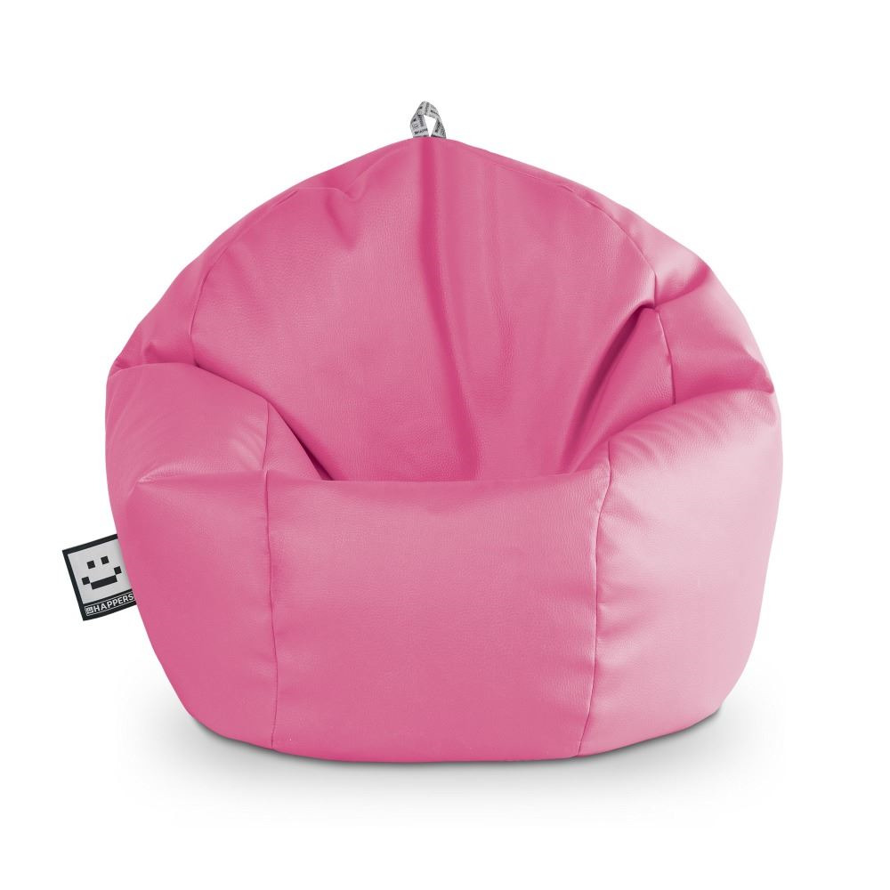 Puff Pelota Polipiel para Exterior o Interior Rosa ()
