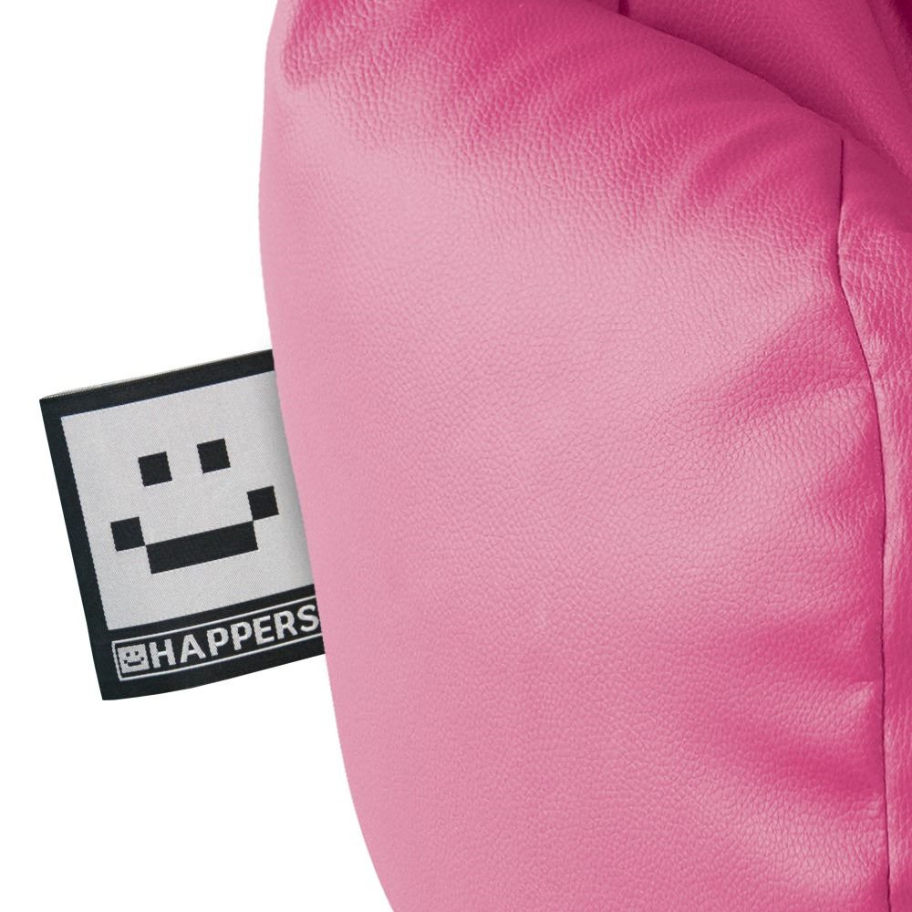 Puff Pelota Polipiel para Exterior o Interior Rosa (4)