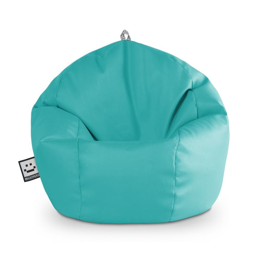 Puff Pelota Polipiel para Exterior o Interior Turquesa ()