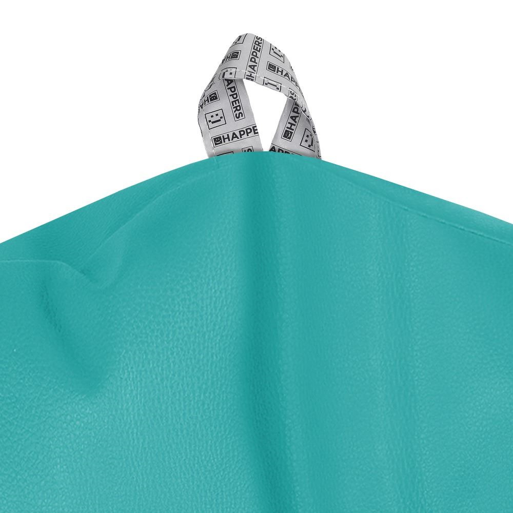 Puff Pelota Polipiel para Exterior o Interior Turquesa (3)