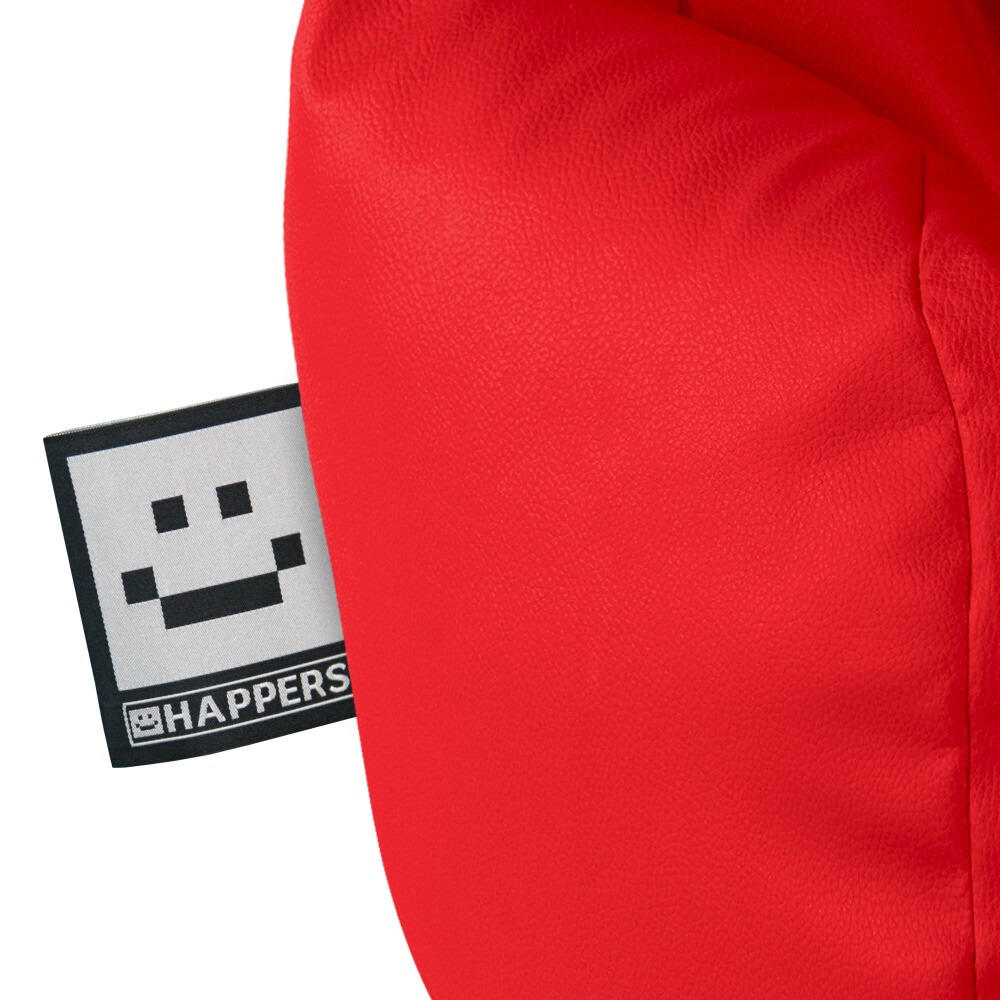 Pouf per Bambini in Similpelle Rosso (6)