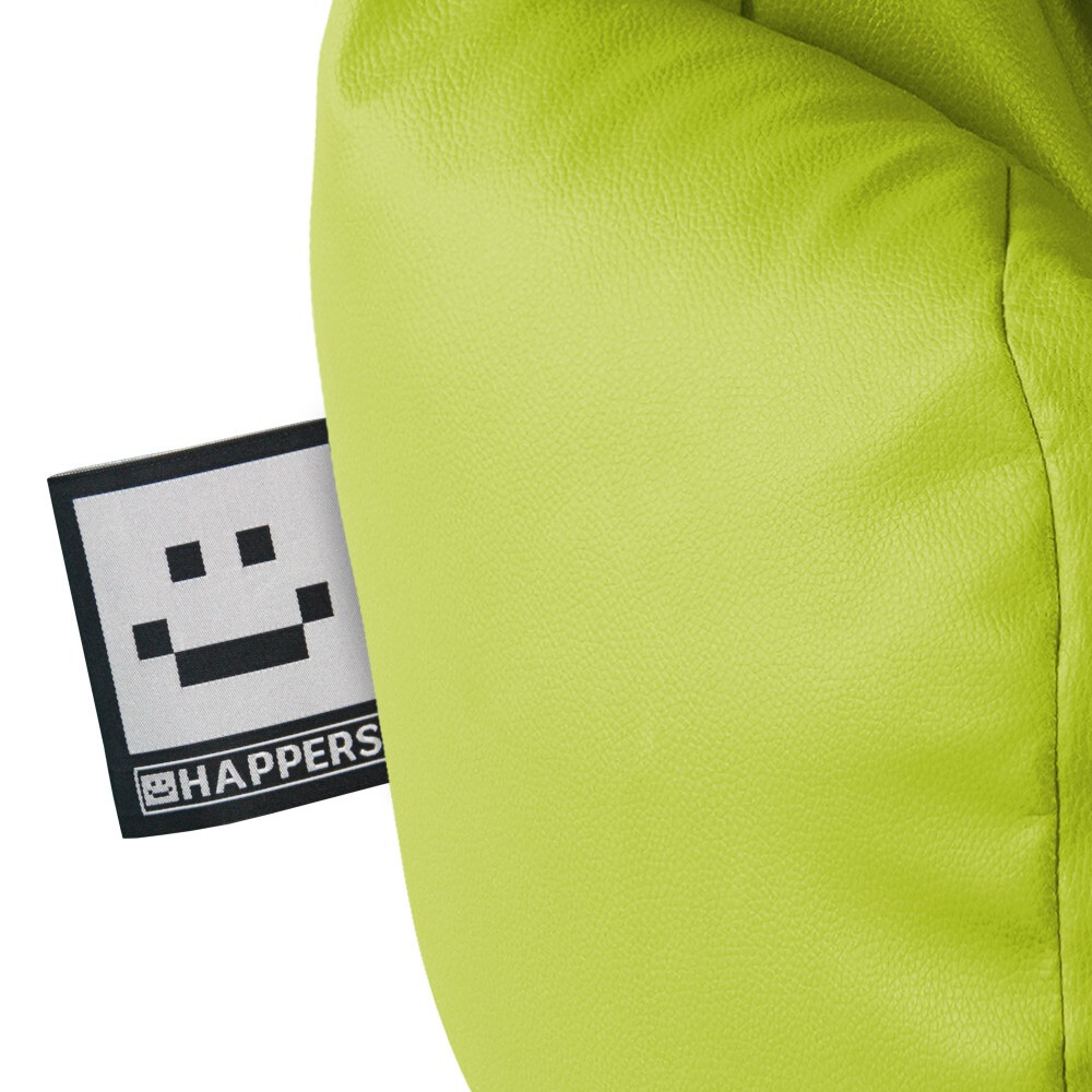 Pouf per Bambini in Similpelle Verde (6)