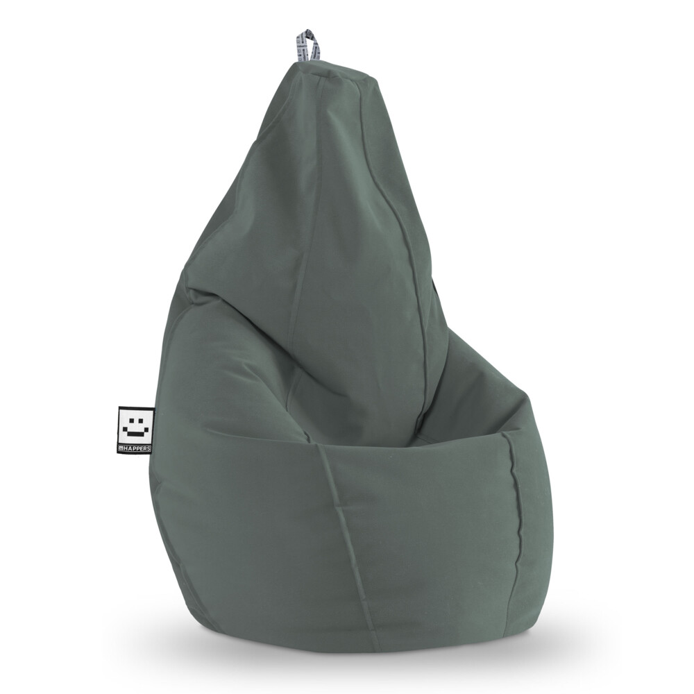 Puff Pera Aquaclean Carabú Gris Happers ()