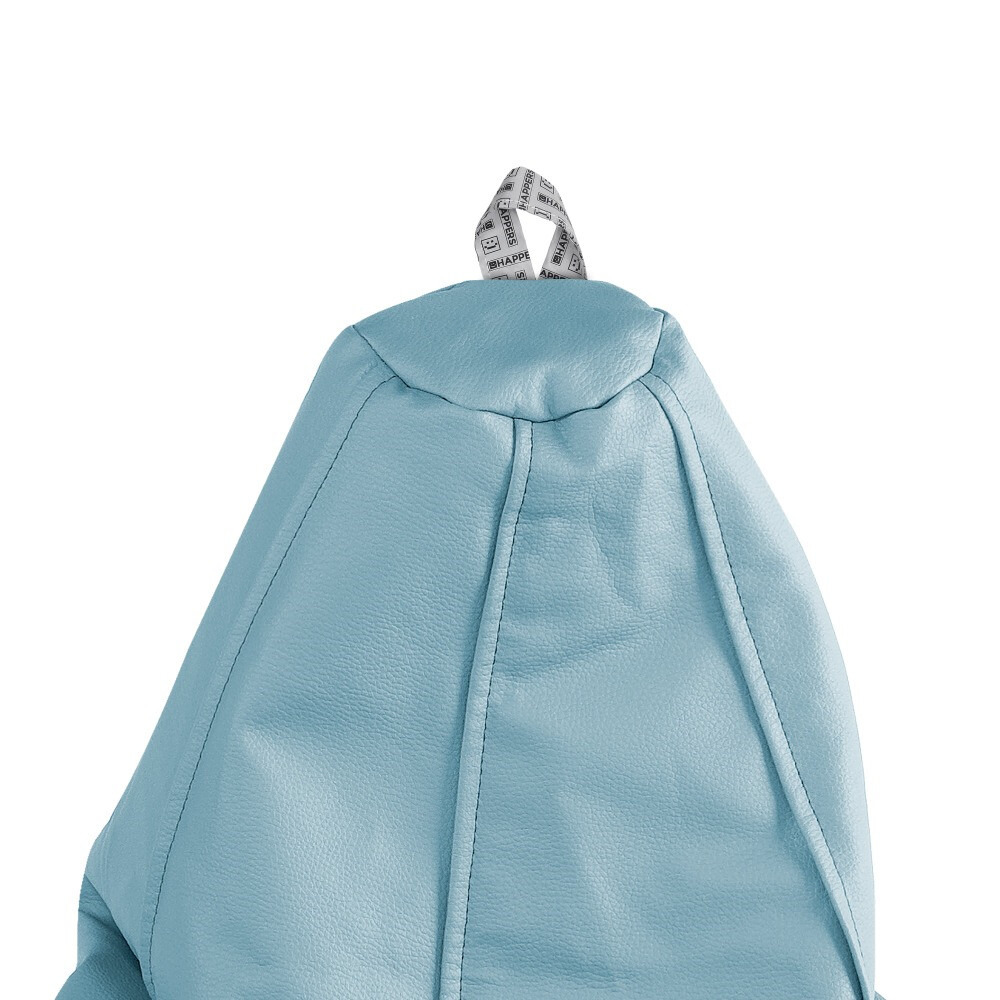 Pouf Poltrona Sacco in Similpelle Cielo blu (3)