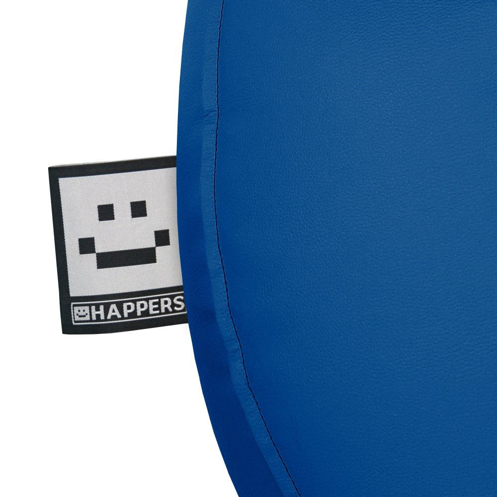 Pouf Poltrona Sacco in Similpelle Blu (5)