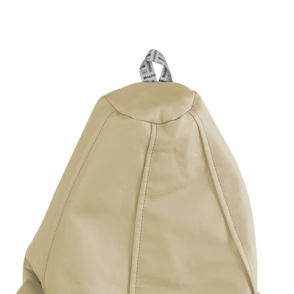 Pouf Poltrona Sacco in Similpelle Beige (3)