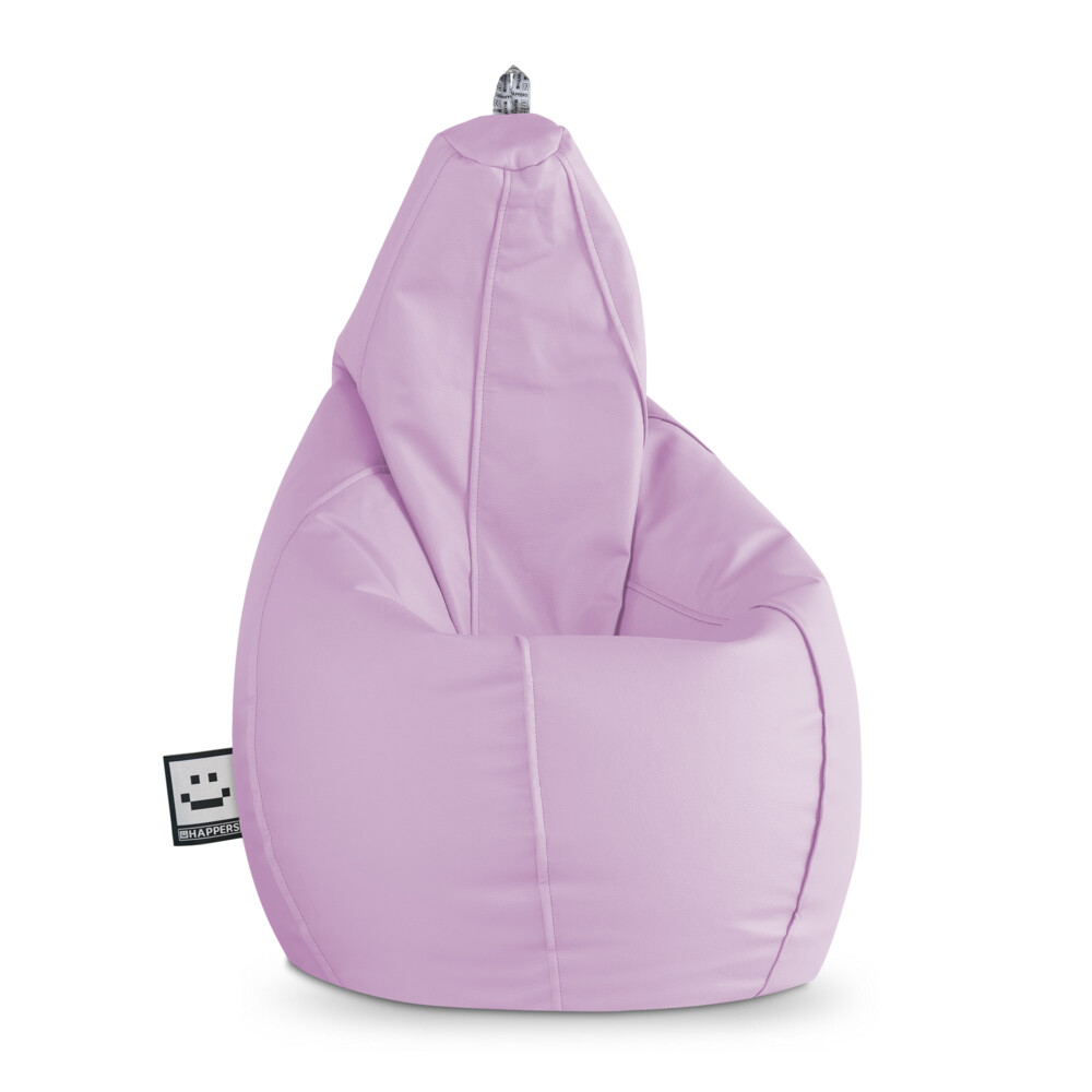 Pouf Poltrona Sacco in Similpelle Lavanda ()