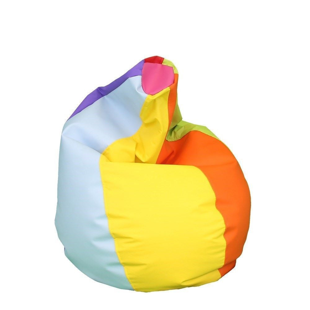 Pouf Poltrona Sacco in Similpelle Multicolore ()