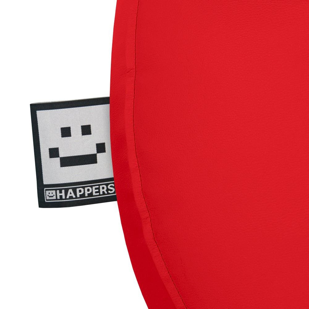Pouf Poltrona Sacco in Similpelle Rosso (5)