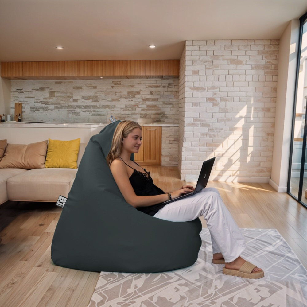 Poltrona Sacco Relax Grigio (1)