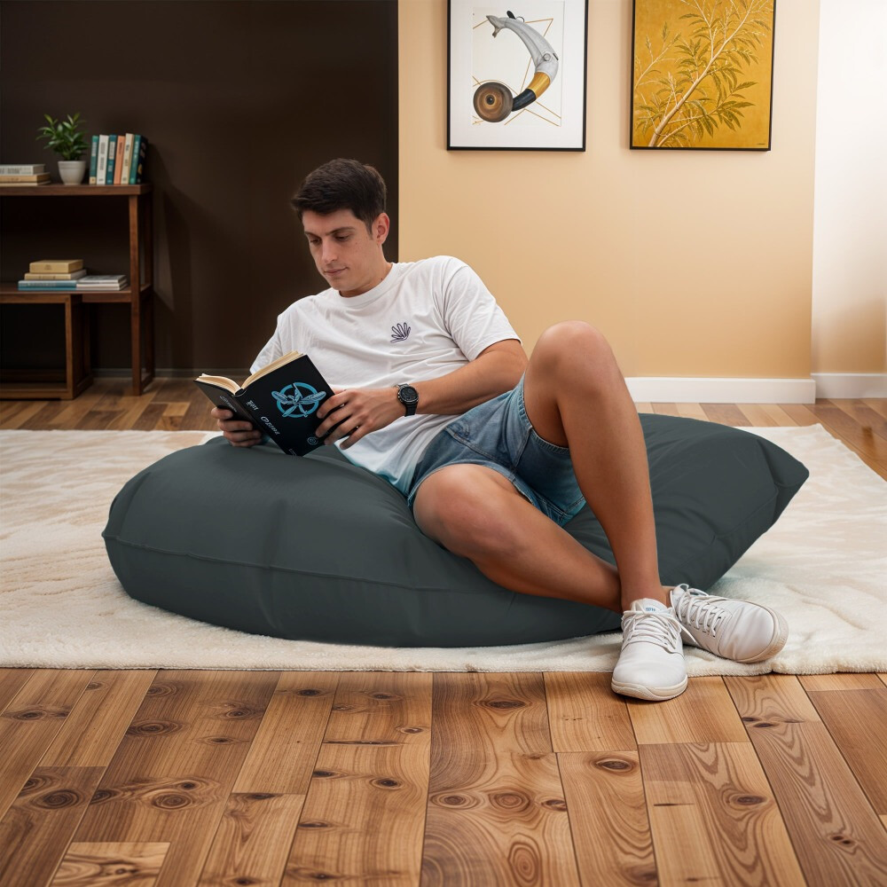 Poltrona Sacco Relax Grigio (2)