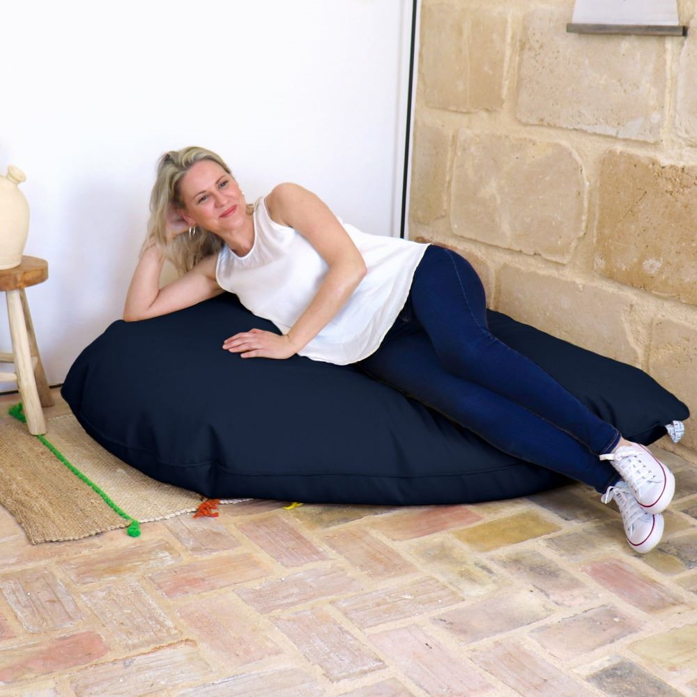 Poltrona Sacco Relax Blu Intenso (4)