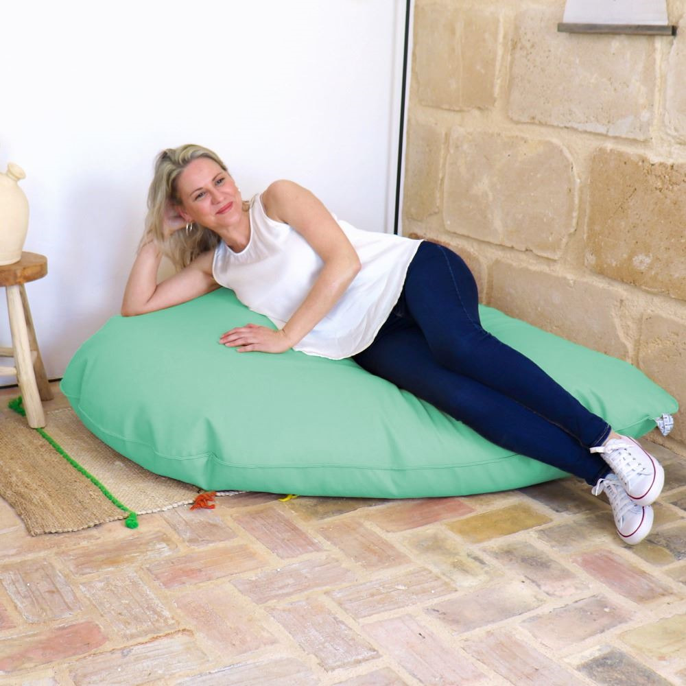 Poltrona Sacco Relax Menta (4)